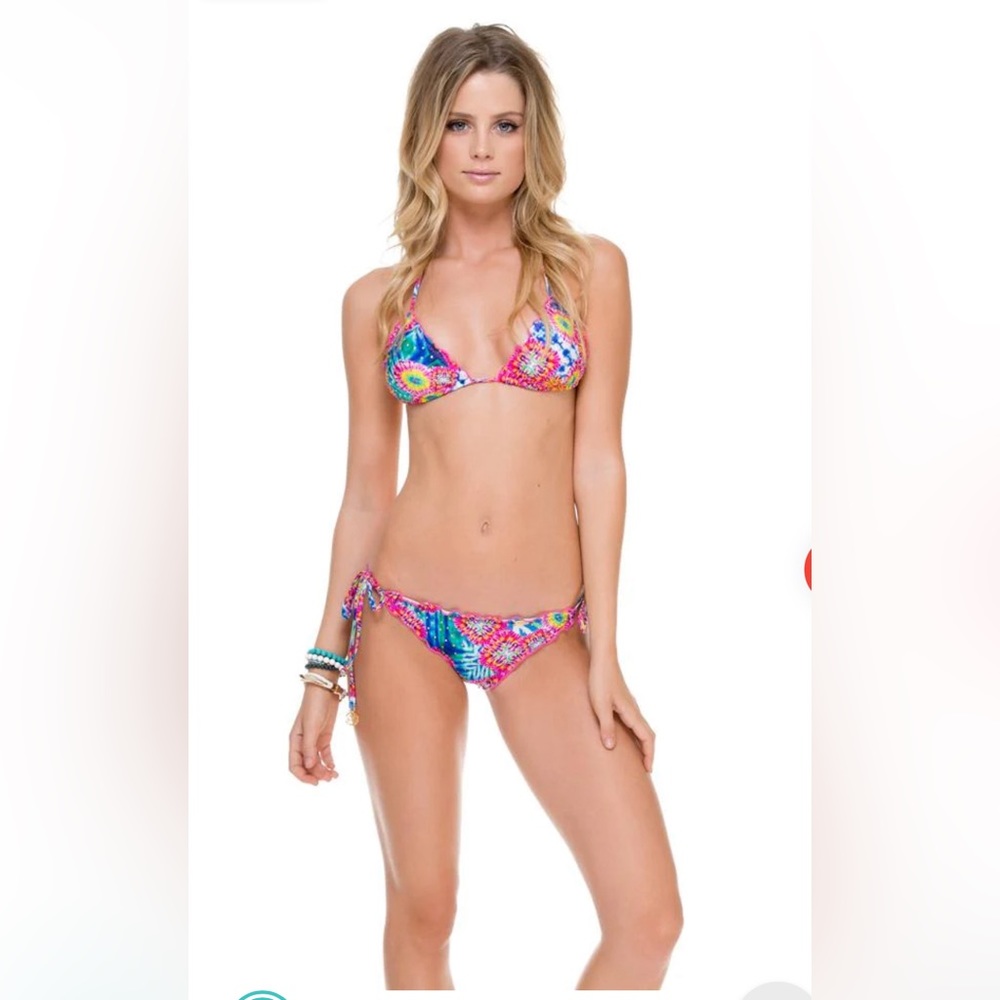 Luli Fama beautiful mess bikini set XS